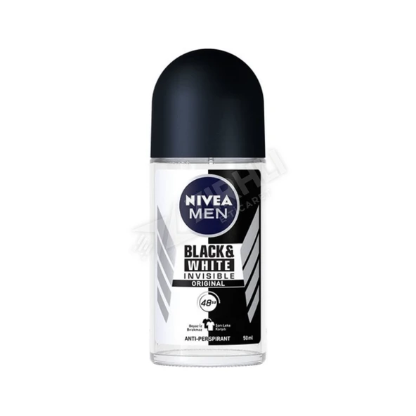 3 ADET Nivea Roll-On Invisible B&W Power 50 Ml ürün görseli 1