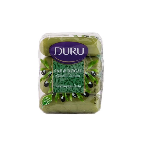 3 ADET Duru Sabun Saf&Doğal Zeytinyağlı  4x70 Gr ürün görseli 1