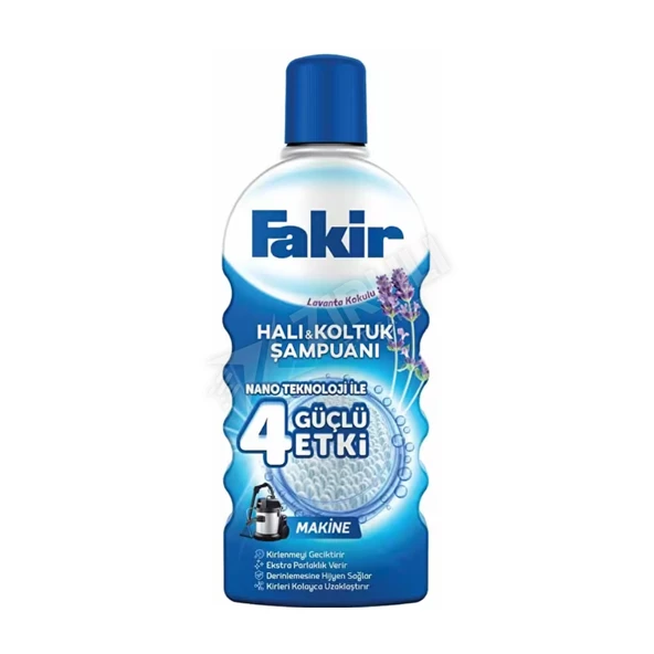 3 ADET Fakir Halı & Koltuk Şampuanı Makine Lavanta 1 Lt ürün görseli 1