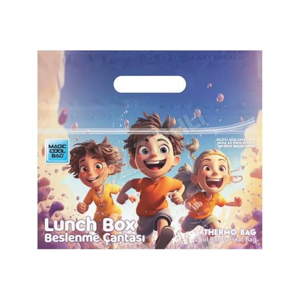 3 ADET Magic Cool Bag Lunch Beslenme Çantası ürün görseli 1