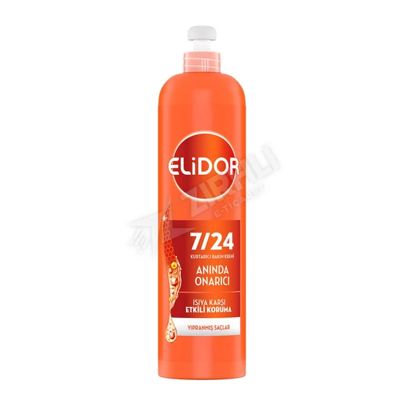 3 ADET Elidor 7/24 Anında Onarıcı Saç Kremi 240 Ml ürün görseli 1