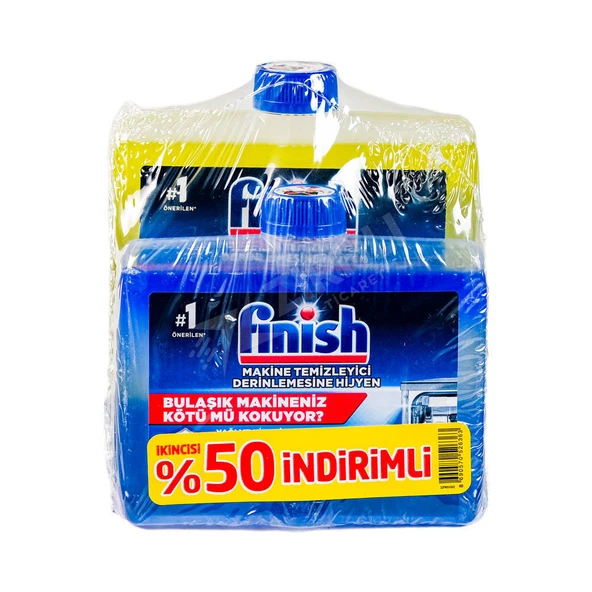 3 ADET Finish Makina Temizleme Sıvı 250 Ml (1+1) ürün görseli 1
