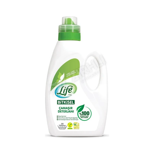 3 ADET Life By Fakir Bitkisel Çamaşır Deterjanı 1500 Ml ürün görseli 1