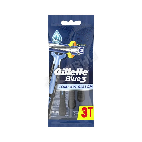 3 ADET Gillette Blue3 Comfort Kullan At Tıraş Bıçağı 3'Lü ürün görseli 1
