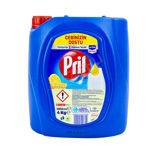 3 ADET Pril Limon 4 Kg ürün görseli 1