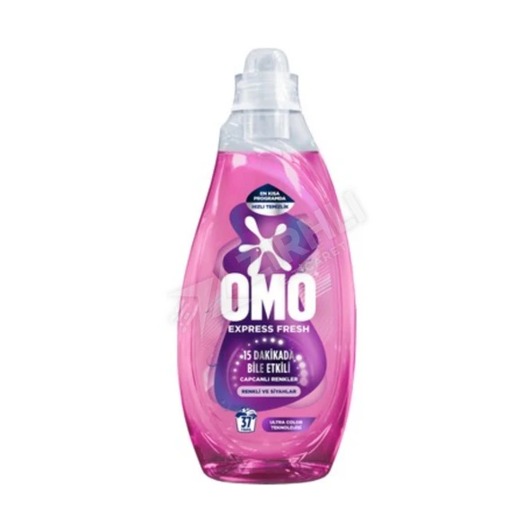 3 ADET Omo Sıvı Express Capcanlı Renkliler 37 Yıkama 1480 Ml ürün görseli 1