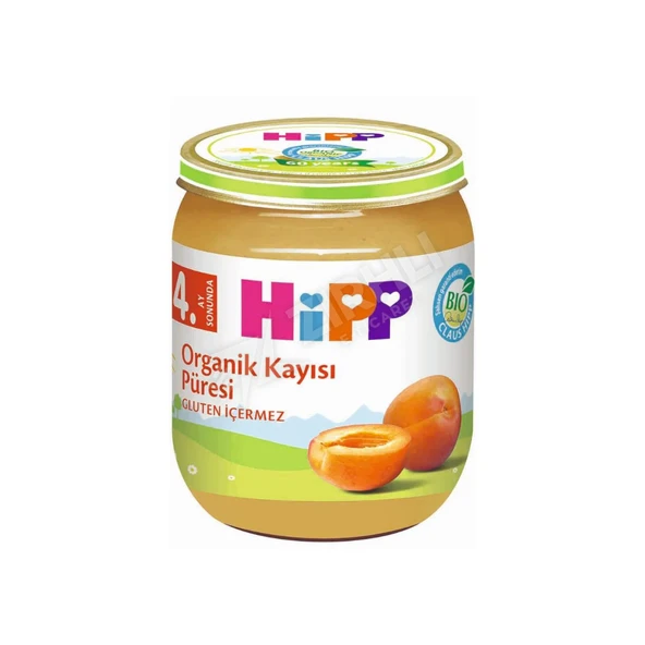 3 ADET Hipp Organik Kayısı Püresi 125 Gr ürün görseli 1