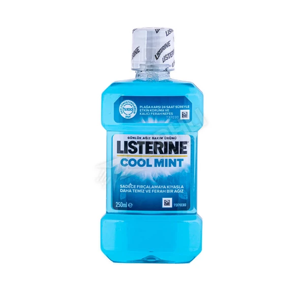 3 ADET Listerine Ağız Gargarası Cool Mint 250 Ml ürün görseli 1