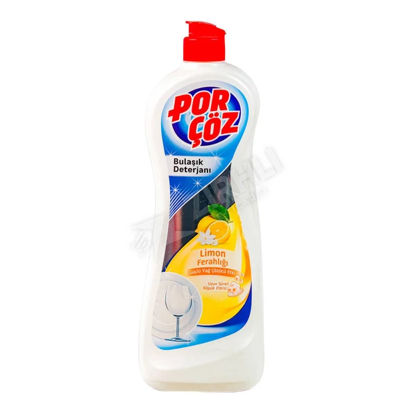 3 ADET Porçöz Bulaşık Sıvısı Limon 675 Ml ürün görseli 1