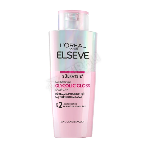 3 ADET Elseve Şampuan Glycolic Gloss 200 Ml ürün görseli 1
