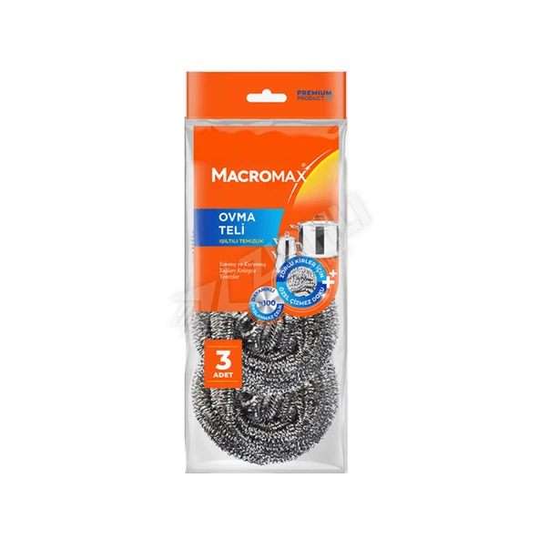 3 ADET Macromax Ovma Teli 3'lü Paket ürün görseli 1