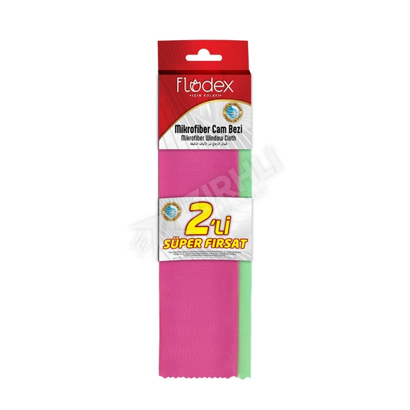 3 ADET Flodex Mikrofiber Cam Bezi 2'li Açık ürün görseli 1