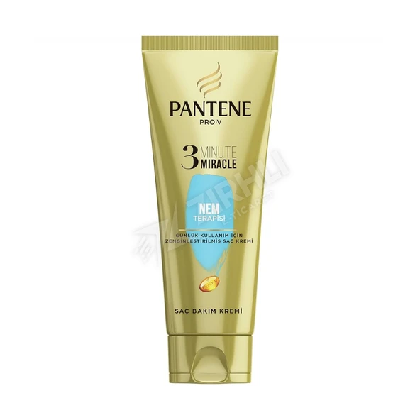 3 ADET Pantene 3 Minute Miracle Saç Bakım Kremi Nem Terapisi 200 ml ürün görseli 1