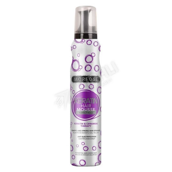 3 ADET Morfose Saç Köpüğü Keratin 200 Ml ürün görseli 1
