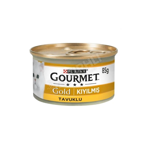 3 ADET Gourmet Gold Kıyılmış Tavuklu Yetişkin Kedi Konservesi 85 Gr ürün görseli 1