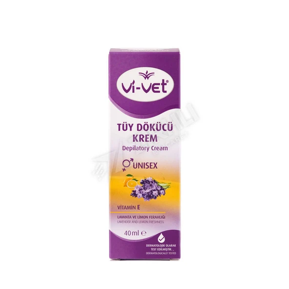 2 ADET Vi-Vet Tüy Dökücü Krem Parfümlü 40 Ml ürün görseli 1