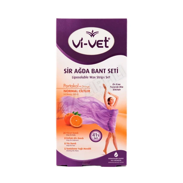 2 ADET Vi-Vet Sir Ağda Bandı Portakal ürün görseli 1