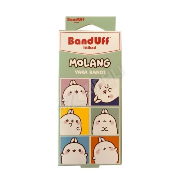 3 ADET Banduff Yara Bandı Molang-Green 10'lu ürün görseli 1
