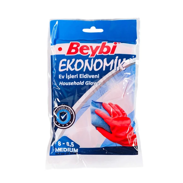 3 ADET Beybi Bulaşık Eldiveni No: 8-8.5 ürün görseli 1