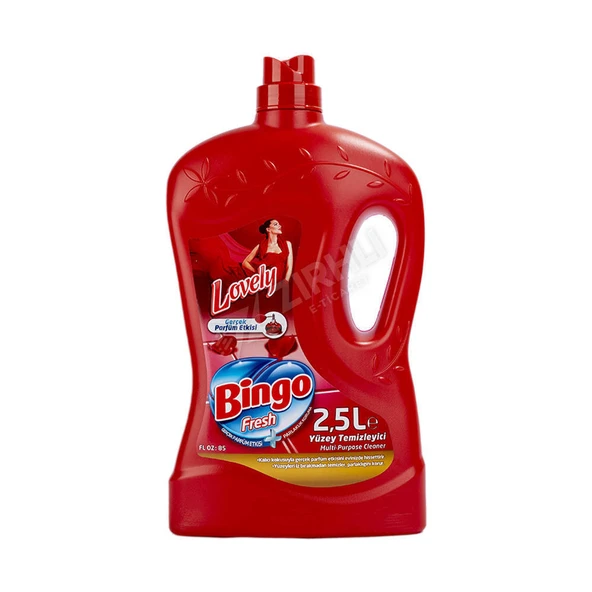 3 ADET Bingo Yüzey Temizleyici Lovely 2.5 Lt ürün görseli 1