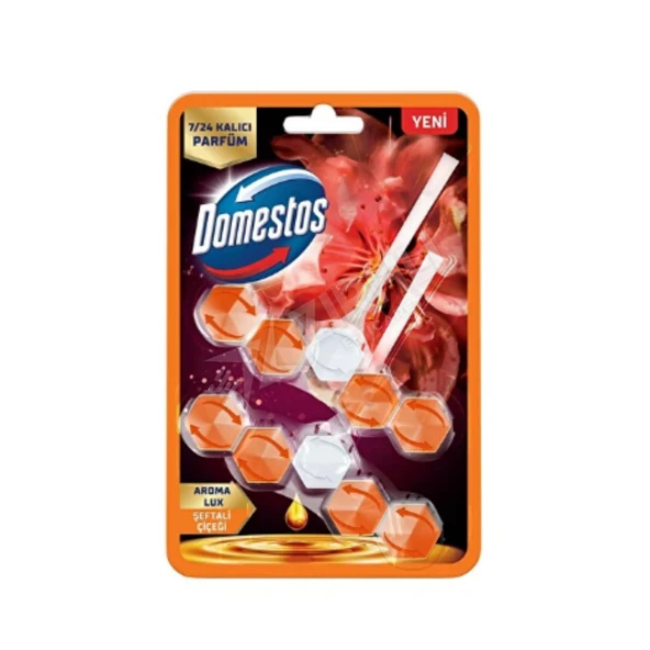 3 ADET Domestos Wc Blok Duopack Şeftali Çiçeği 100 Gr ürün görseli 1