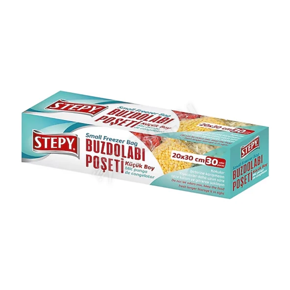 2 ADET Stepy Buzdolabı Poşeti Küçük Boy 30 Lu ürün görseli 1