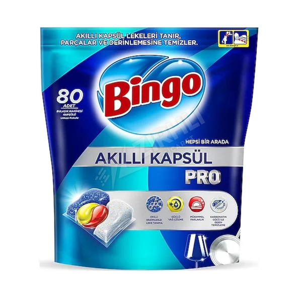 3 ADET Bingo Pro Akıllı Kapsül 80'li ürün görseli 1