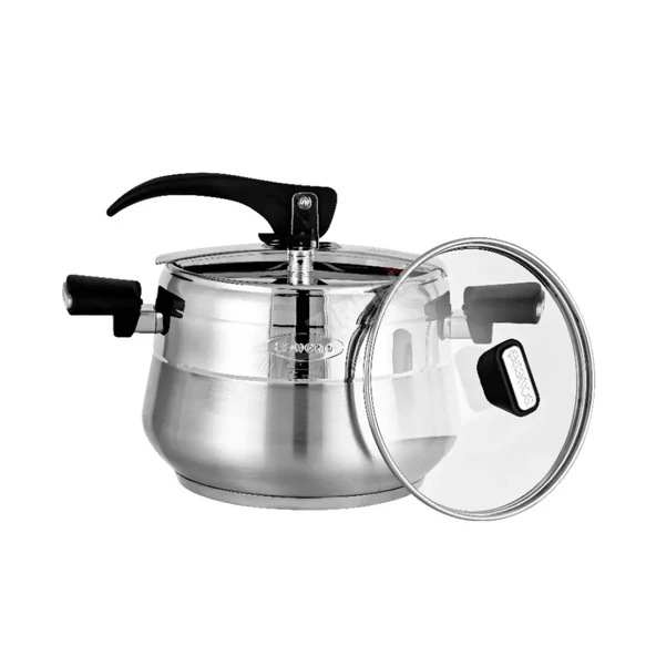 3 ADET Bonera Special Düdüklü Tencere 6 Lt  + Cam Kapak ürün görseli 1