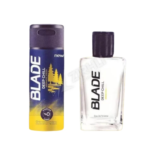3 ADET Blade Set Deep Chill (70 Ml Edt + Deo ) ürün görseli 1
