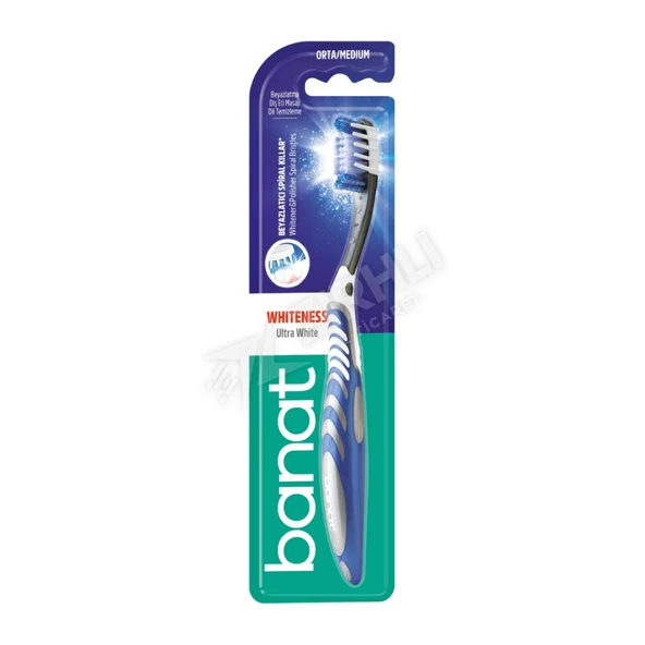 3 ADET Banat Ultra White Orta/Medium Diş Fırçası ürün görseli 1