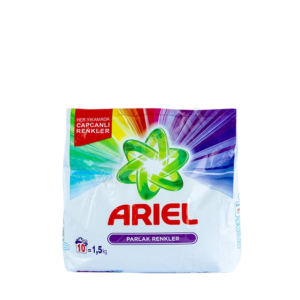 3 ADET Ariel Parlak Renkliler 1.5 Kg ürün görseli 1