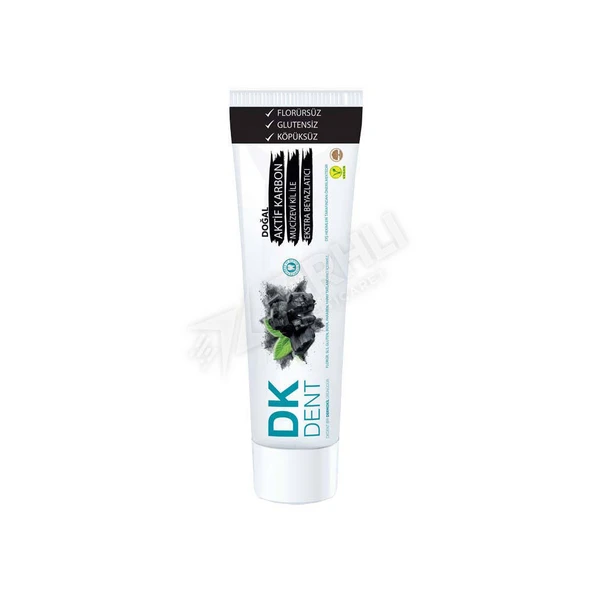 3 ADET Dk Dent Karbonlu Diş Macunu + Diş Fırçalı ürün görseli 1