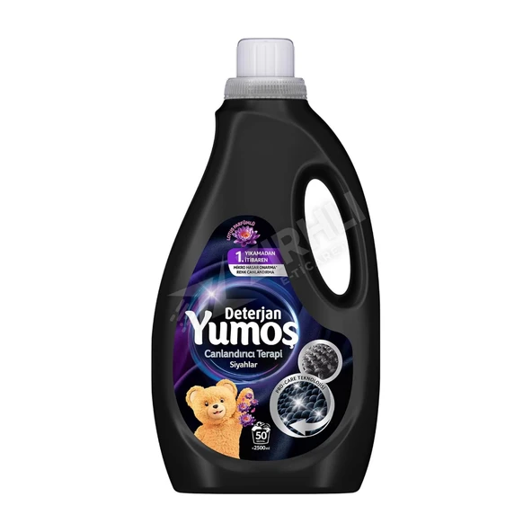 2 ADET Yumoş Siyahlar Sıvı Deterjan 2500 Ml ürün görseli 1