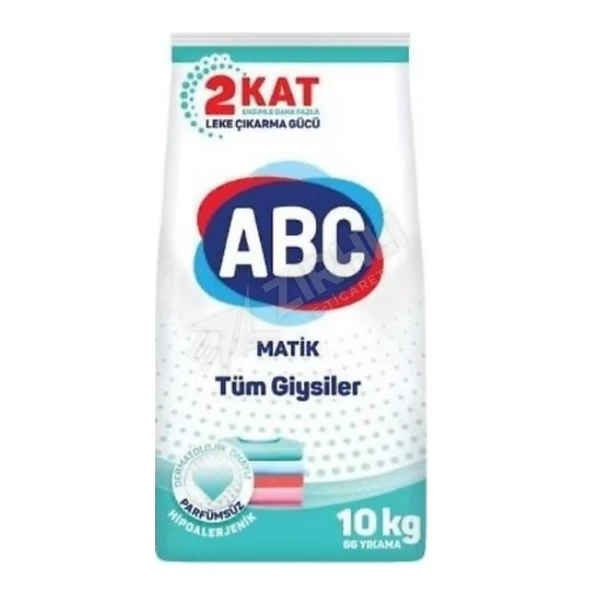 3 ADET Abc Matik Beyazlar & Renkliler 10 Kg ürün görseli 1