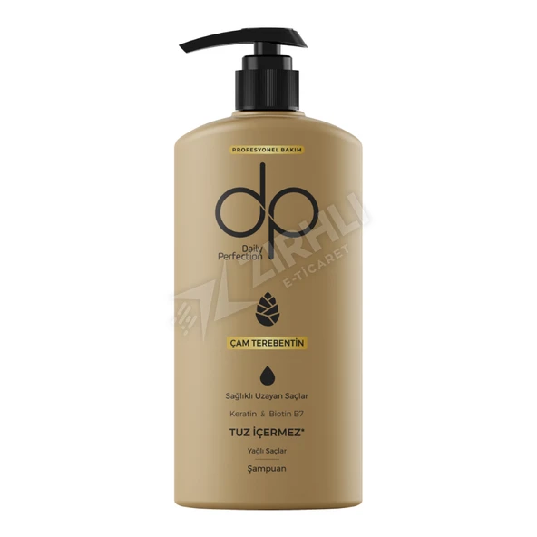 3 ADET Daily Perfection Tuzsuz Şampuan Çam Terebentin 800 Ml ürün görseli 1