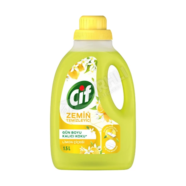 3 ADET Cif Zemin Temizleyici Limon 1500 Ml ürün görseli 1