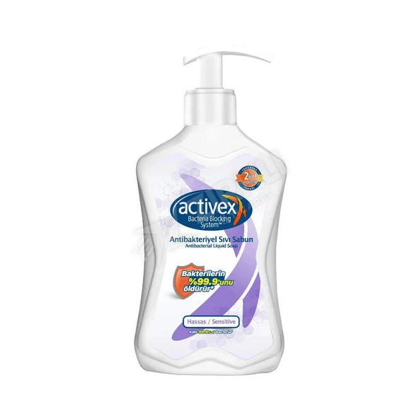 3 ADET Activex Sıvı Sabun  500 Ml Hassas ürün görseli 1