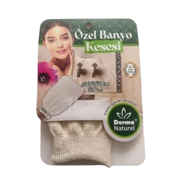 3 ADET Derma Naturel Özel Banyo Kesesi ürün görseli 1