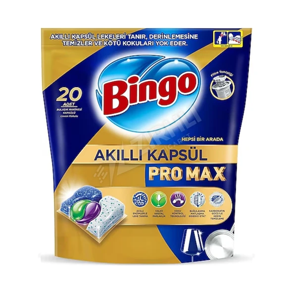 3 ADET Bingo Pro Max Akıllı Kapsül 20'li ürün görseli 1