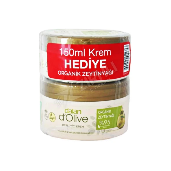 3 ADET Dalan Zeytinyağlı Besleyici Krem ( 250 Ml + 150 Ml ) ürün görseli 1