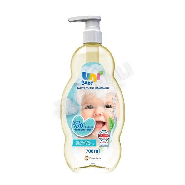 2 ADET Uni Baby Şampuan 700 Ml Yeni ürün görseli 1