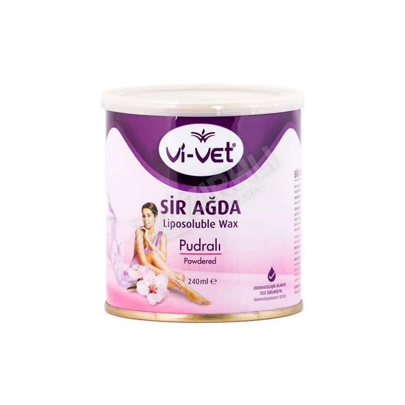 2 ADET Vi-Vet Titanium Pudralı Sir Ağda 240 Ml ürün görseli 1