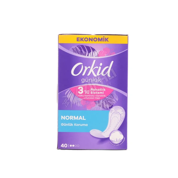 2 ADET Orkid Normal Günlük Ped 40 Lı ürün görseli 1