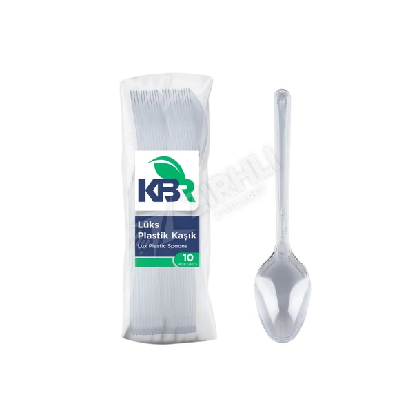 2 ADET Kbr Plastik Kaşık 10'lu ürün görseli 1