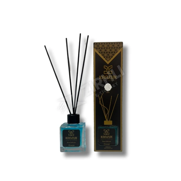 2 ADET Kanzuk Reed Diffuser Ocean Bambu Çubuk 100 Ml ürün görseli 1