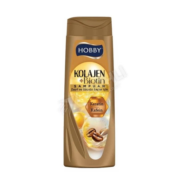2 ADET Hobby Kolajen Zayıf Ve Güçsüz Saçlar İçin Şampuan 480 Ml ürün görseli 1