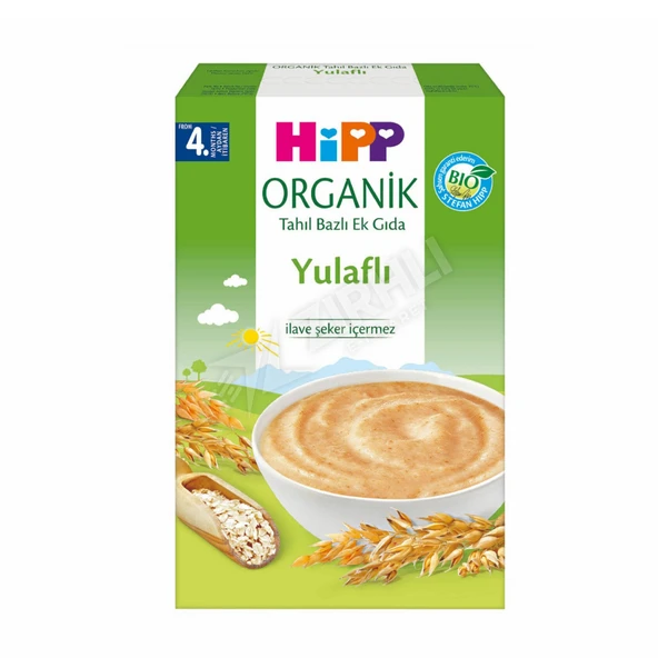 2 ADET Hipp Organik Yulaflı Tahıl Bazlı Ek Gıda 200 Gr ürün görseli 1
