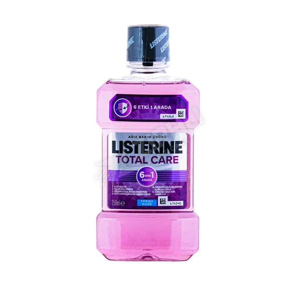 2 ADET Listerine Ağız Gargara Total Care 250 Ml ürün görseli 1