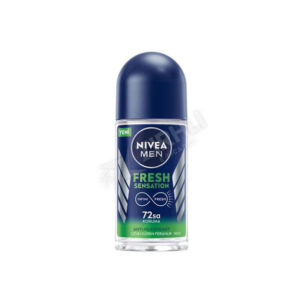 2 ADET Nivea Roll-On 50Ml Fresh Sensatıon Men ürün görseli 1