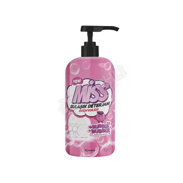 2 ADET Koruma Miss Bulaşık Deterjanı Bubble Gum  1 Lt ürün görseli 1